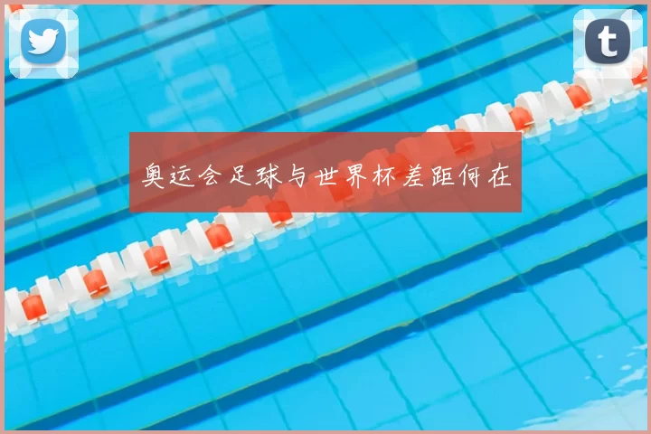 奥运会足球与世界杯差距何在
