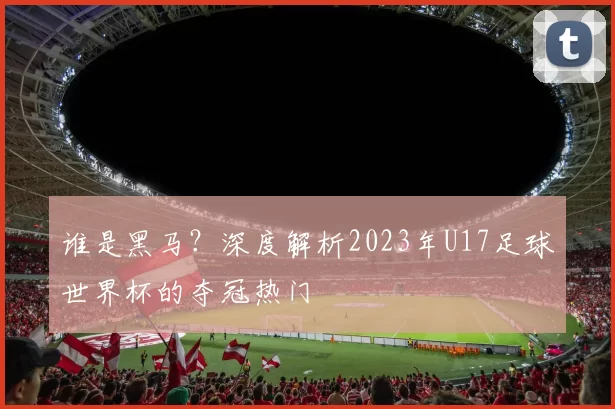谁是黑马？深度解析2023年U17足球世界杯的夺冠热门